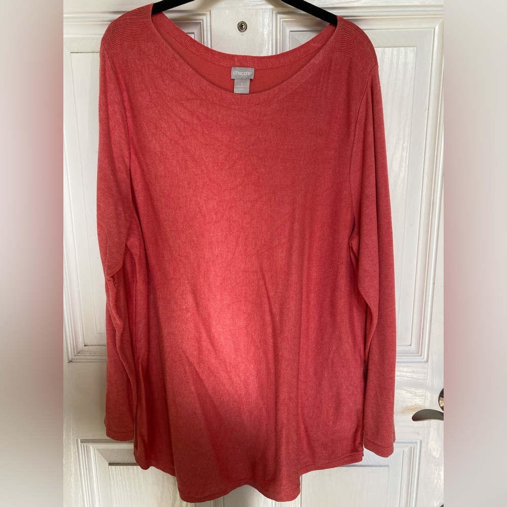 Chico’s Bateau Neck Sweater